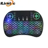 Hot 92 keys portable wireless keyboard for tcl smart tv the keyboard backlight function