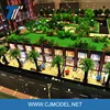 High end architect model building with landscape mater planning , scale models architecture