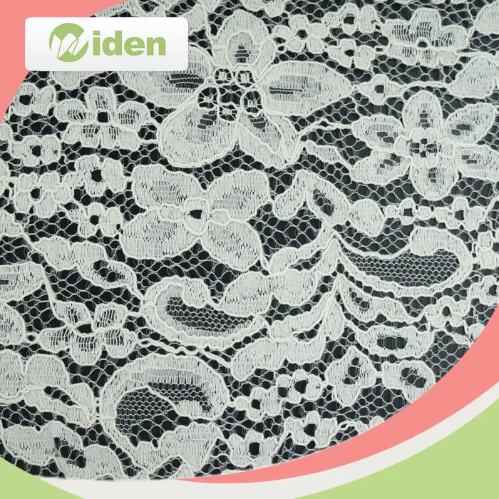 Fast Delivery Cotton and Nylon Lace Fabric for Women Clothing