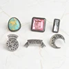Witch Moon Star Magic ball Enamel pins Wizard witchcraft Badge Denim Jeans clothes cap Jewelry Gifts Brooches for Women Men