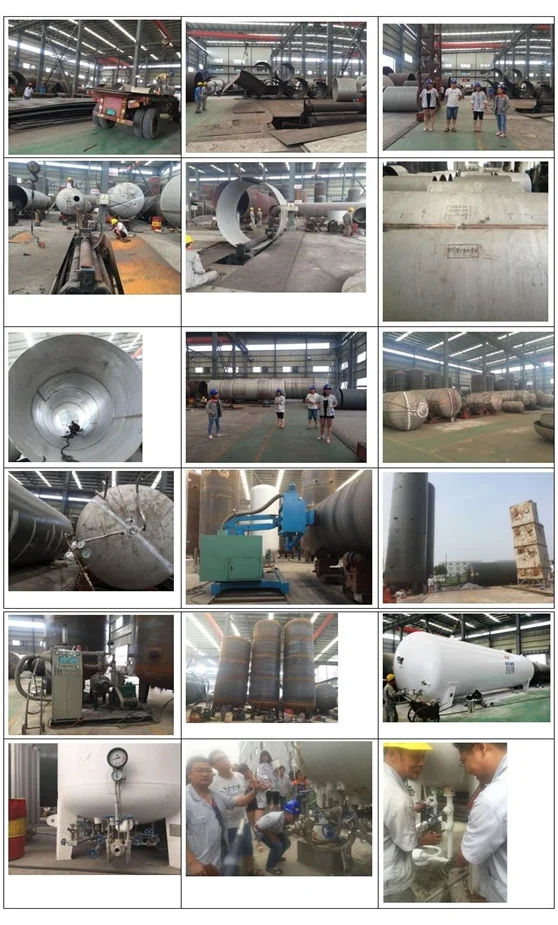High Low Pressure Compressed Air Gas Stock Receiver Storage Tank
