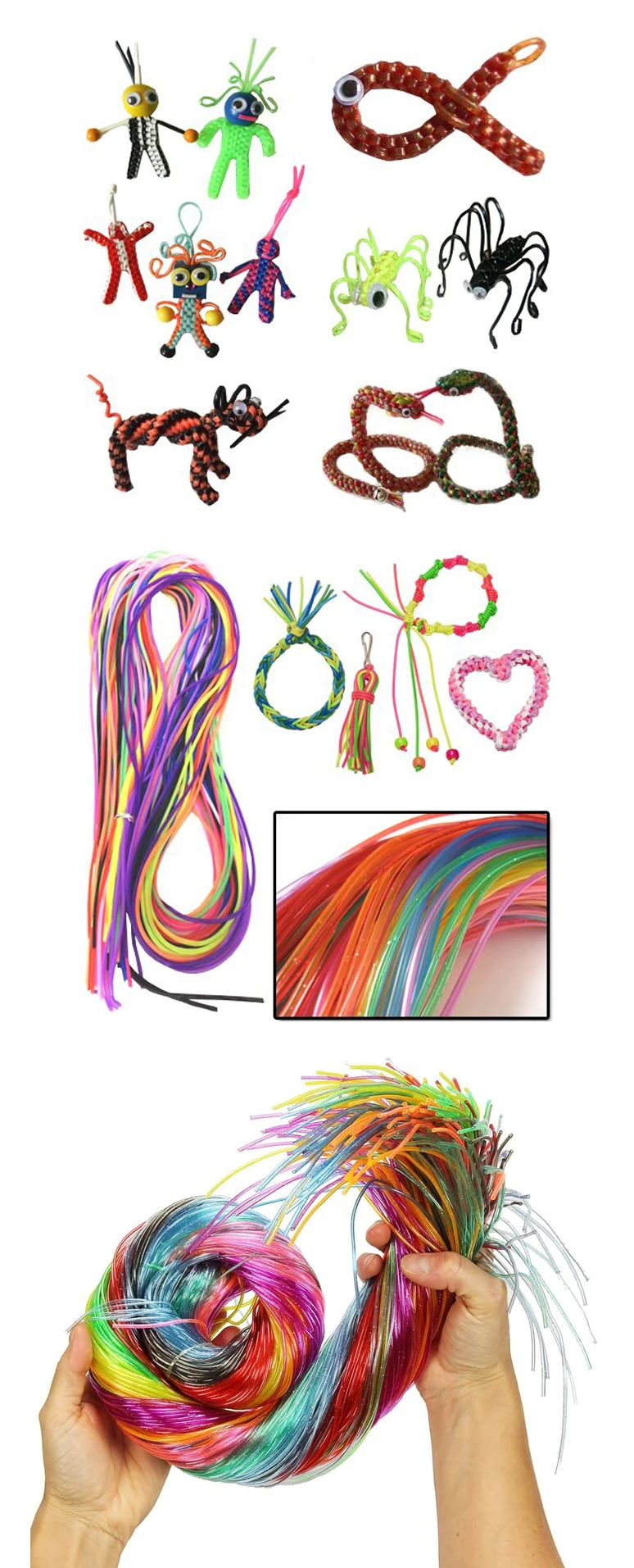 Plastic Lace Crafts For Beginners Diy Fashion Pvc Waxed Stringplastic