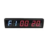 [Ganxin] Fitness Small Display Led Clock Crossfit Gym 7 Segment 2.3 Inch Timer 6 Digit Training Best Timer Price Custom Digital