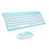 wireless keyboard and mouse 2.4G Ultra-Thin Sleek Design for Windows, Computer, Desktop, PC, Notebook, Laptop