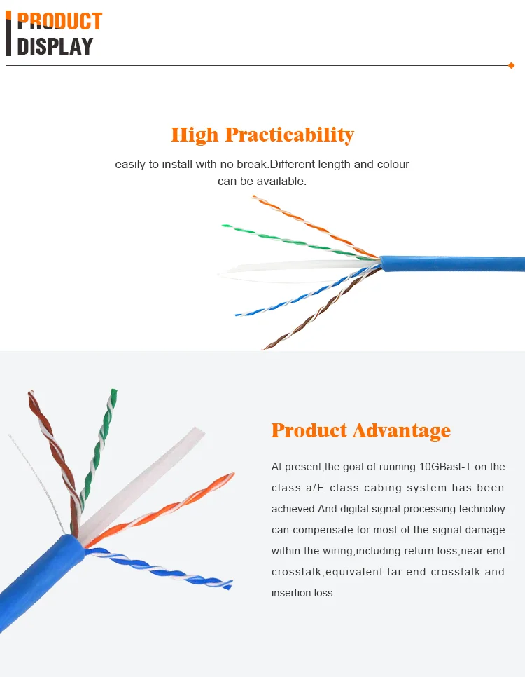 1000ft Shielded Sftp Cat6 Network Lan Cable Outdoor Cat6 Cable Buy