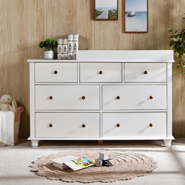 pine baby changing unit with drawers