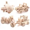 Kids Educational Wood Car toy Small Wooden Toy For Children