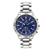 Cheap zinc alloy watch case Japan movt silver color classic bezel solid alloy band wholesale men watch