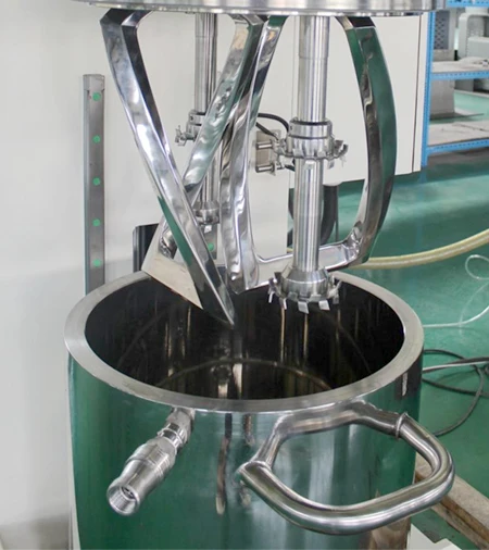 Lab Liquid silicone rubber planetary dispersing power mixer
