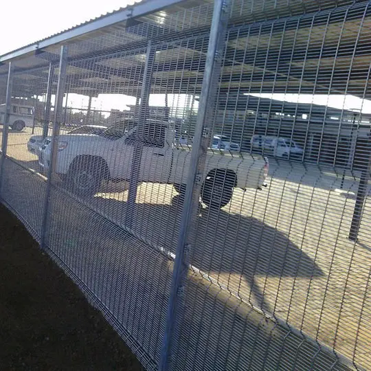 South Africa Hot Dipped Galvanized Clear View Fence Clearvu Mesh Fence