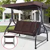Patio Outdoor Garden Large Patio Swing with canopy/ with roof for outdoor