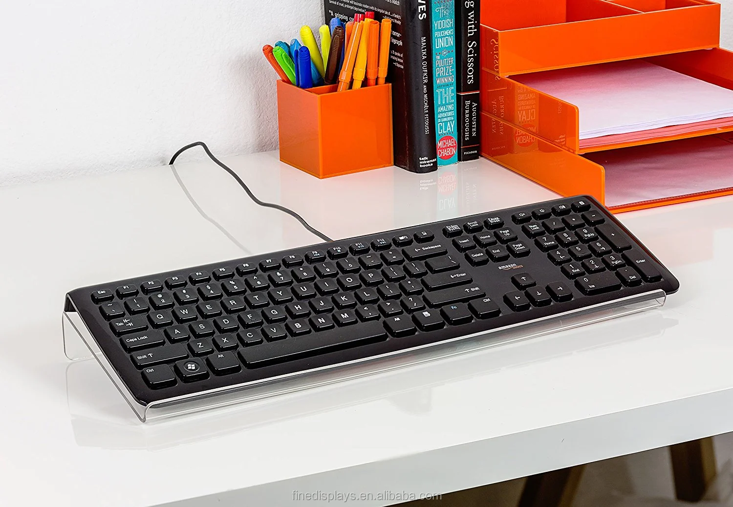 Angled Ergonomic Acrylic Computer Keyboard Riser Stand/platform Buy