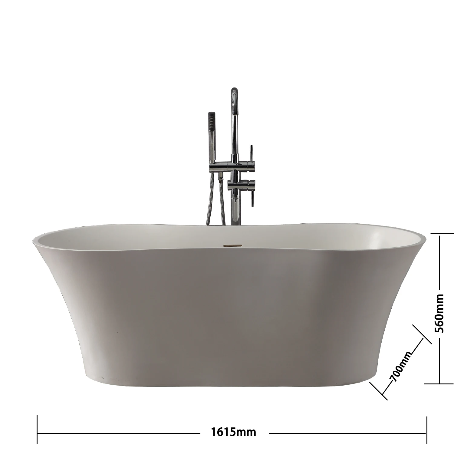 Factory Cheap Price Special Shape Tub Soaking Tubs Freestanding Bathtub