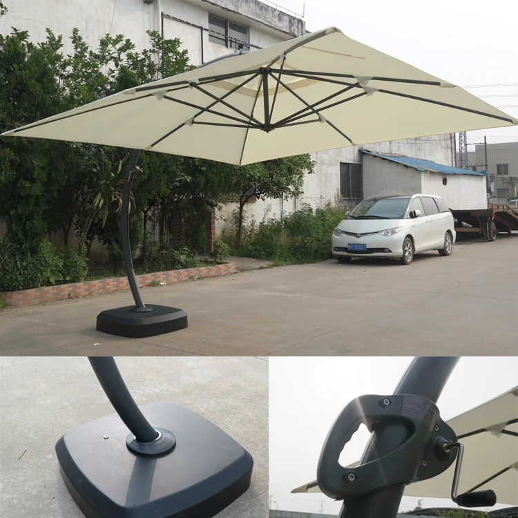 Courtyard Big Bend Hängen Regenschirm Sterne Hotel Terrasse Im Freien