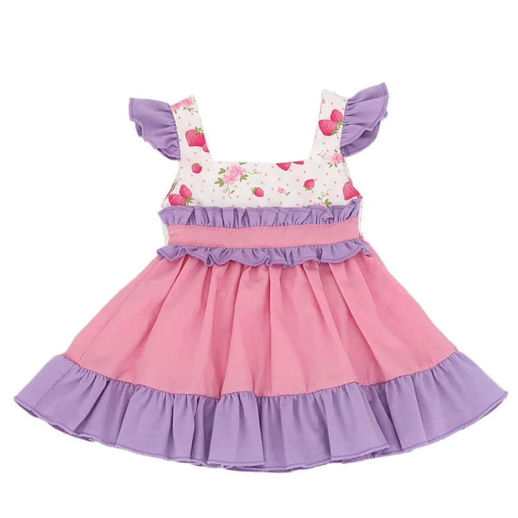 Hippokids Girls Party Dresses Boutique Pink Heart-shaped Kids Casual ...