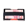 (Td-Alu35)rfid blocking aluminium wallet men slim wallet high quality softest matte surface