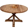 For drinking tea table Chinese traditional folk furniture simple style solid wood round Ancient Age furniture rustic tea table