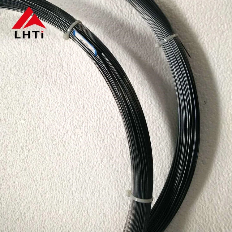 0.8mm 1mm 2mm superelastic nitinol wire coil shape in stock