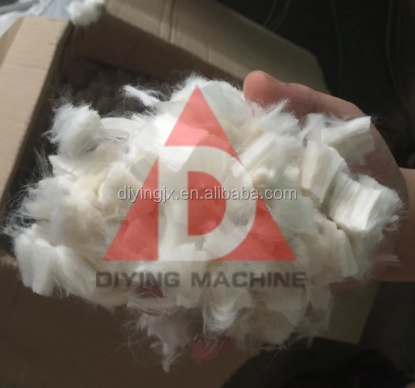  Aramid Glass Para Cotton Silk Yarn Hemp Rope Hair PP AFRP Polypropylene Fiber Filament Cutting Cutter Chopper Chopping Machine