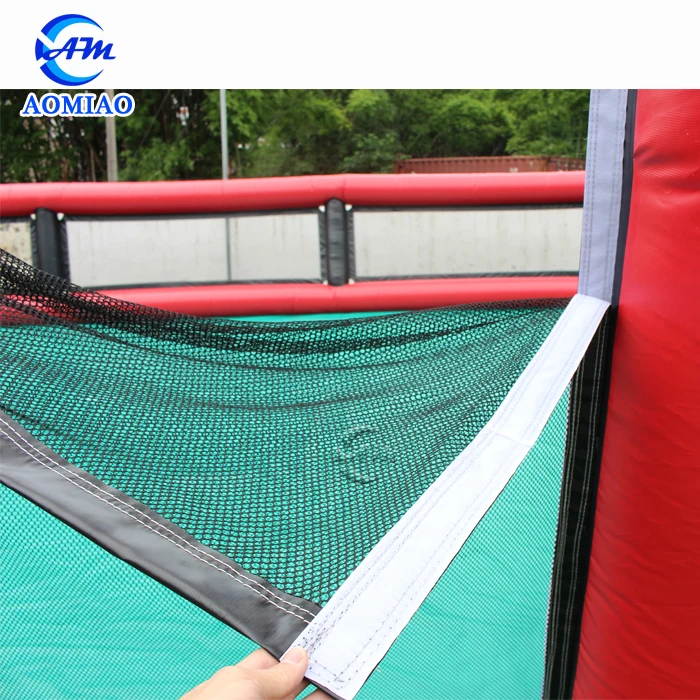 Hot Sale Inflatable Soap Football/Soccer Field Giant football pitch
