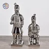 Lifelike design ceramic terracotta warriors statue home decoration ornamental gift item porcelain figurine