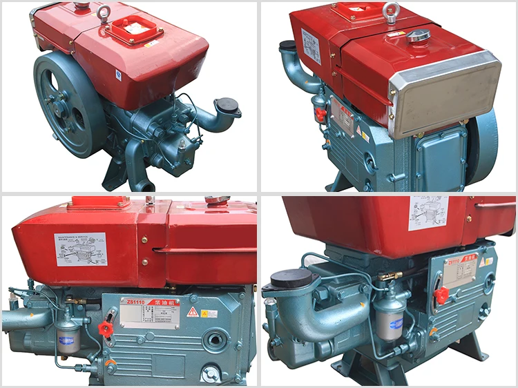 农业机械 22 马力水冷单缸柴油发动机