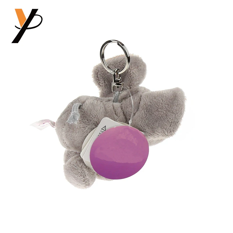 plush elephant keychain