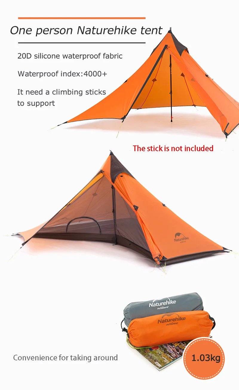 nature hike tent