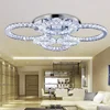 LED Modern K9 Clear Crystal Ceiling Light Pendant Lampe Chandelier Lighting