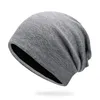 men's spring and summer simple knit cap female cotton hat sunscreen visor cap sport hat winter hat