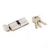 One side knob one side key lock cylinder, guard security door cylinder push barrel lock with knob