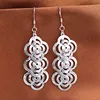 ClayDoll Easy Modeling Clay five-pointed star earring with Confetti and Tassels