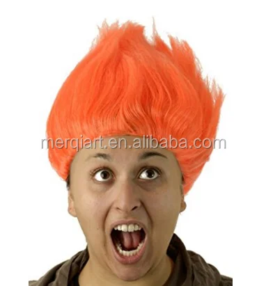 18 Neue Heisser Verkauf Erwachsene Orange Troll Haar Kostum Perucke Flamme Perucke Buy Troll Haar Kostum Perucke Flamme Perucke Kostum Perucke Product On Alibaba Com