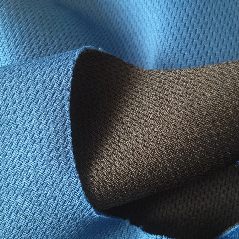 Super Adhesive Strength 2layer Eyelet Mesh Glue Knit Bonded Fleece