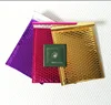 Customized EXW Matte Gold/Black/Silver Bubble Heat Sealable Mailer, Metallic Colored Padded Bubble Envelope Shipping Air Bag
