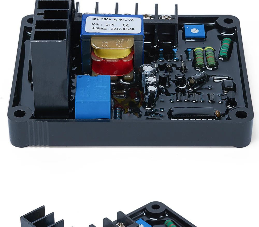 Generador diésel automático STC, estabilizadores reguladores de voltaje trifásico GB170 con potenciómetro externo