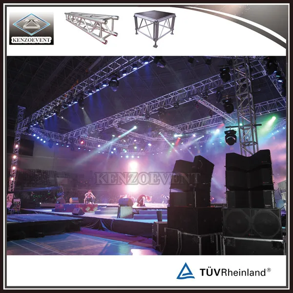 4 Pillars Aluminum Concert Light Truss Stand