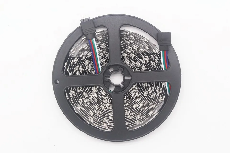 waterproof ip 67 apa102 5050smd black pcb 5v individual adressable RGB LED strips