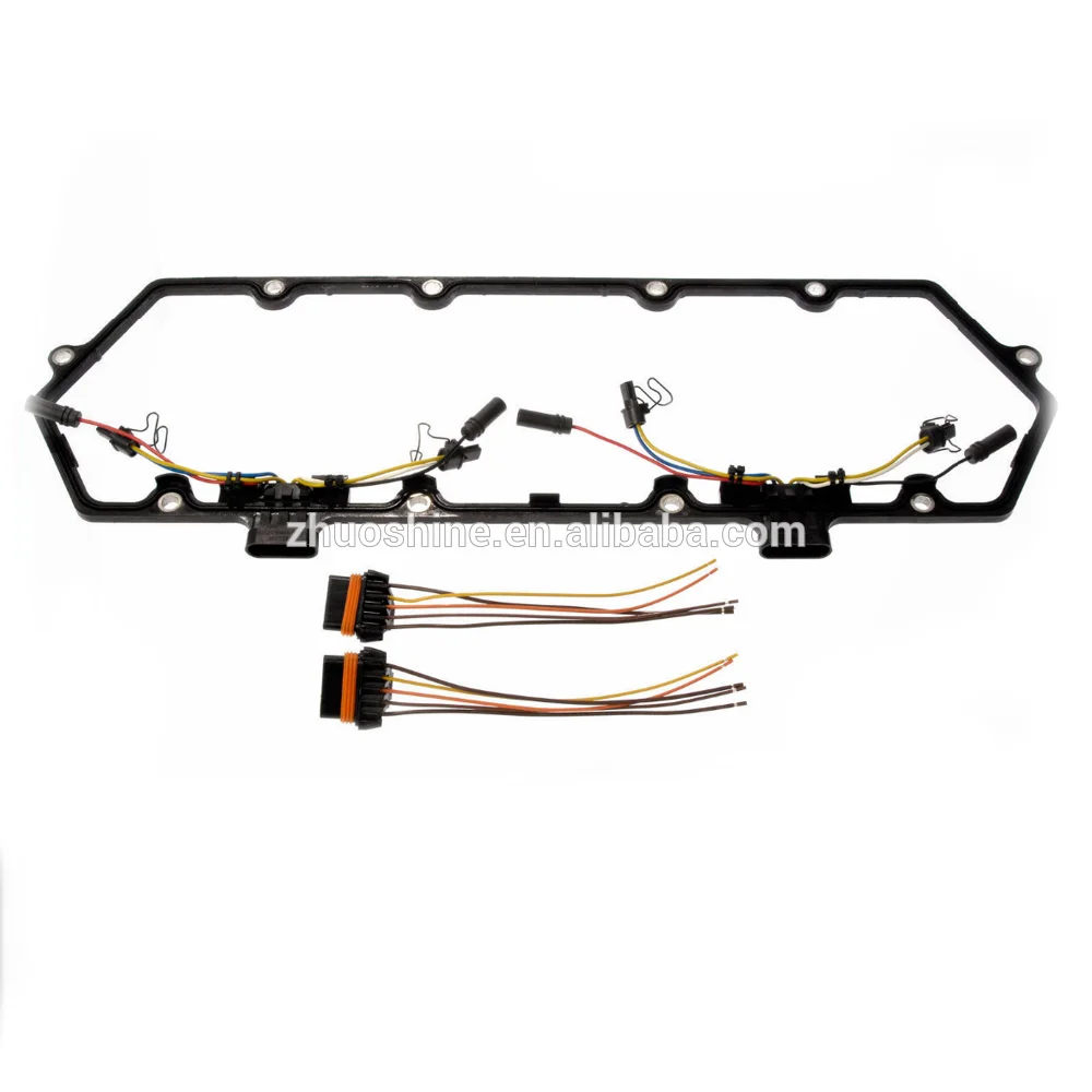 Valve Cover Gasket Fuel Injector Harness Glow Plug Kit for Ford Pickup Van 7.3L