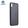 TPU PC phone case with groove for stick leather , wooden, fabric design etc for iphone Xr for iphone XS max case