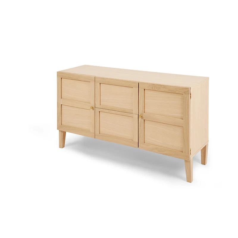 3 Doors style unfinished shaker sideboard wholesale
