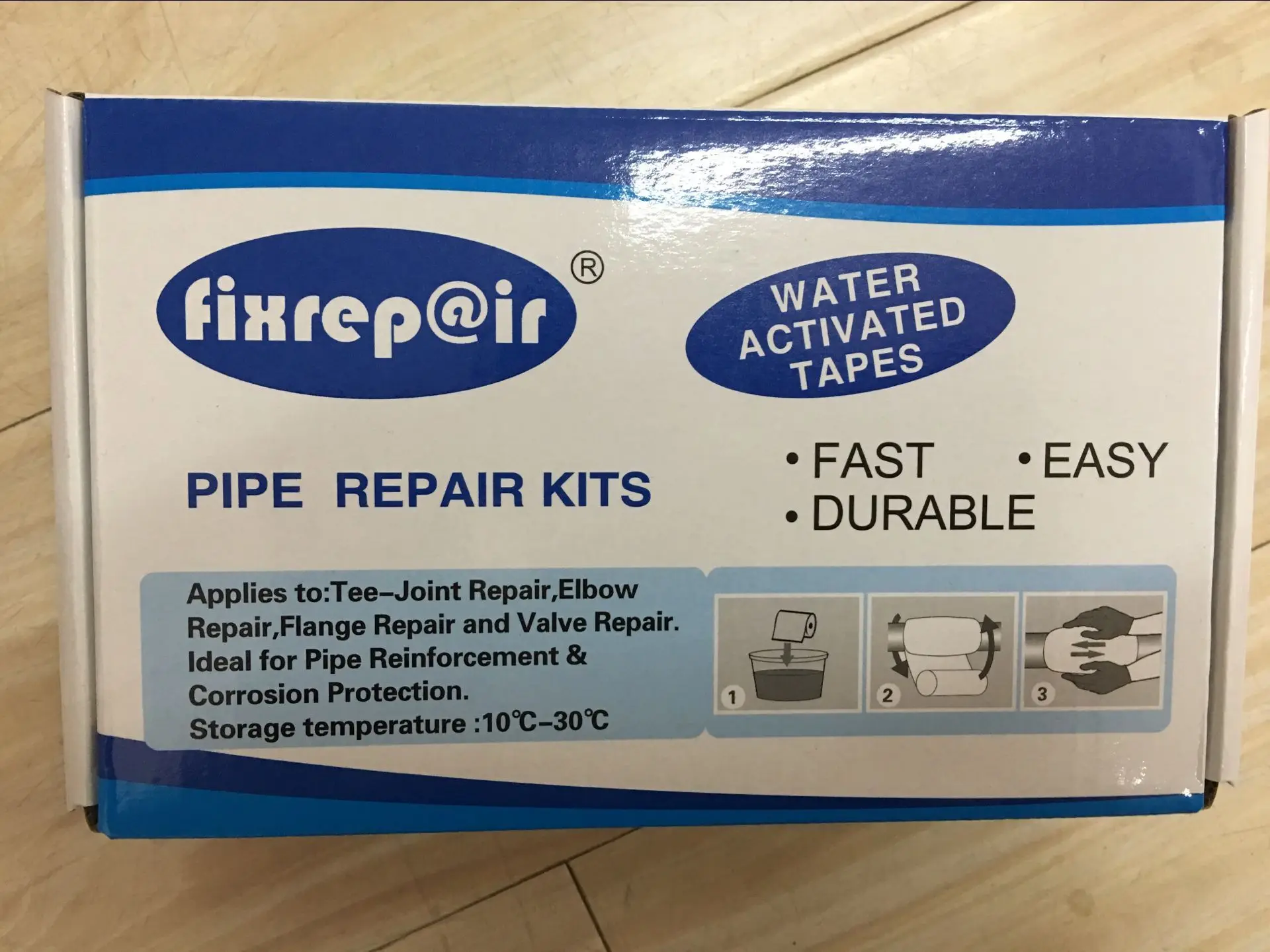 Water Activated Fiberglass Fix Tape Pipe Repair Bandage Buy Water