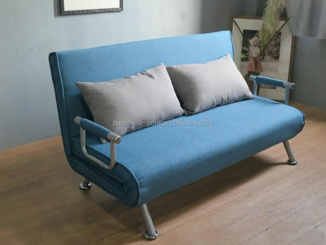 Modernen wohnzimmer stoff liege metall sofa bett billig wohnzimmer ...