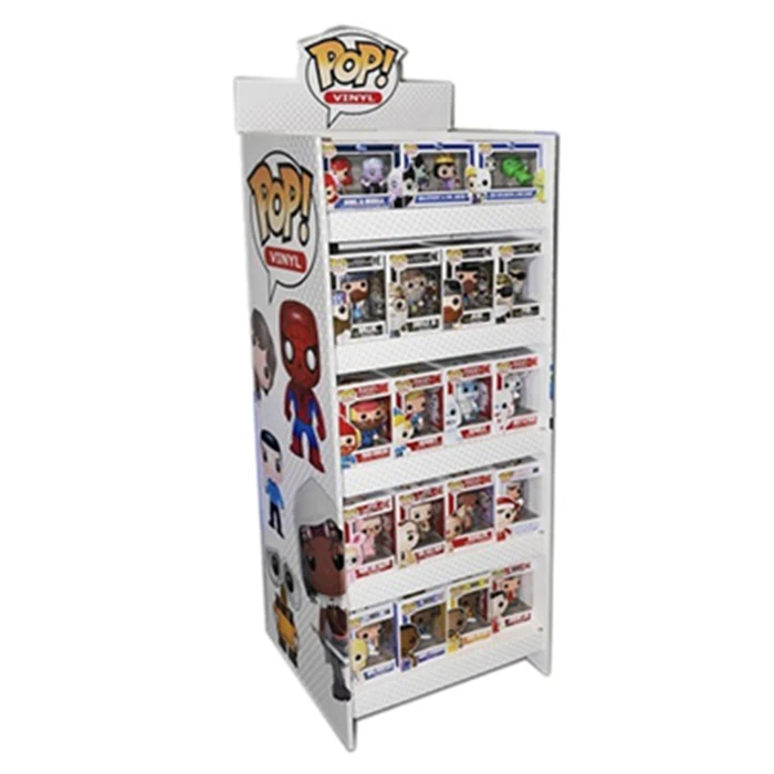 funko pop cardboard shelf