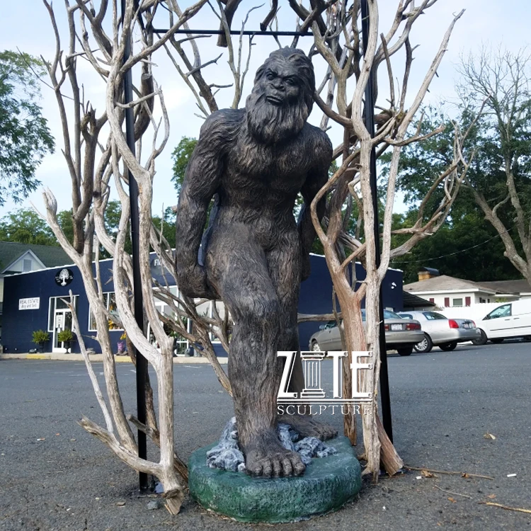 resin bigfoot statue