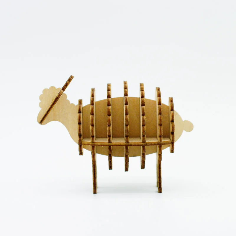 wooden sheep puzzle
