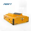 Motorized Steerable Coil Rail Transfer Cart For Heavy Duty Industrial Coil Material Handling