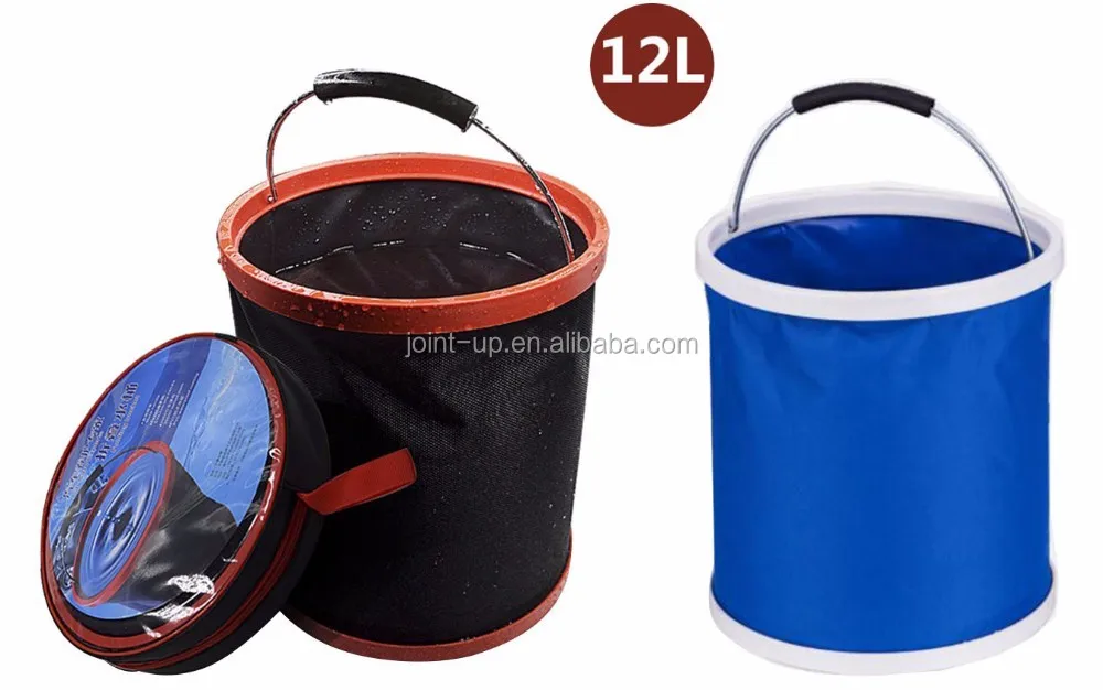 collapsible beach bucket