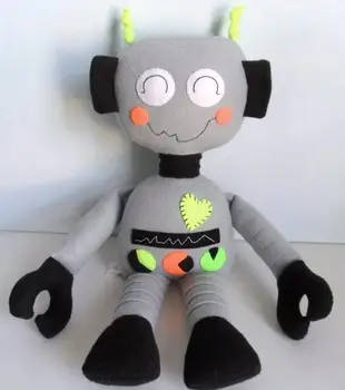 robot stuffed toy