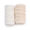 Wholesale 3mm 4mm pure cotton rope natural DIY macrame rope